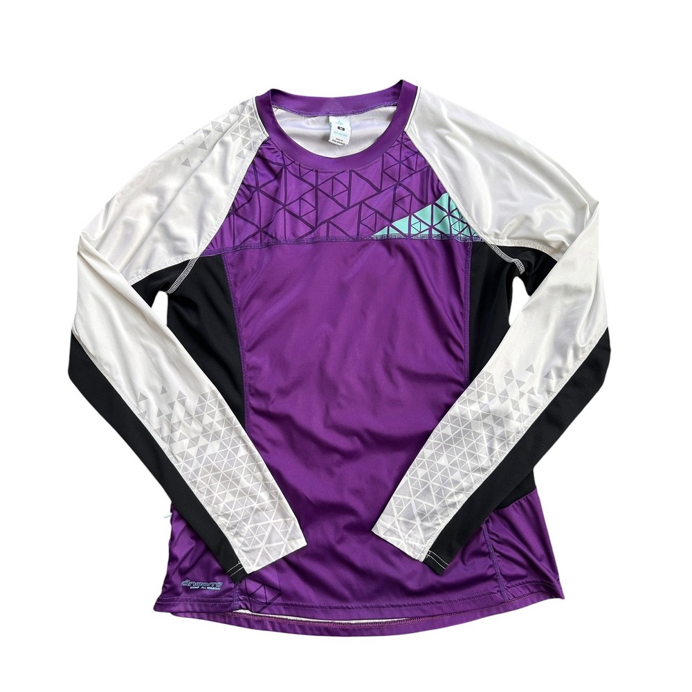 Specialized Andorra Comp All Mountain Jersey Womens M Purple Long Sleeve MTB